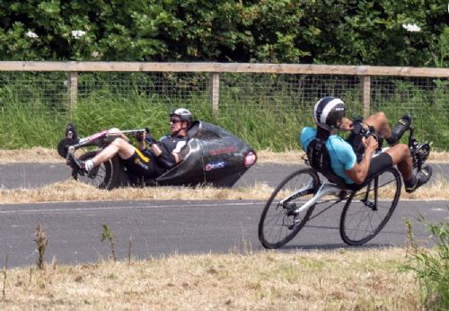Andrew and David racing at Hull